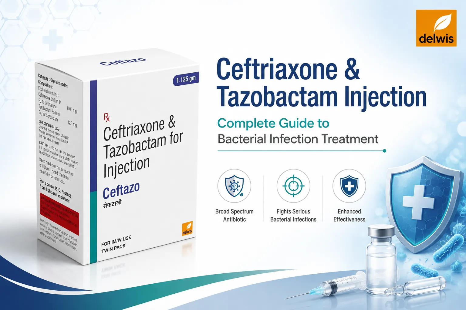 Ceftriaxone and Tazobactam Injection Uses Ceftriaxone and Tazobactam Injection Uses