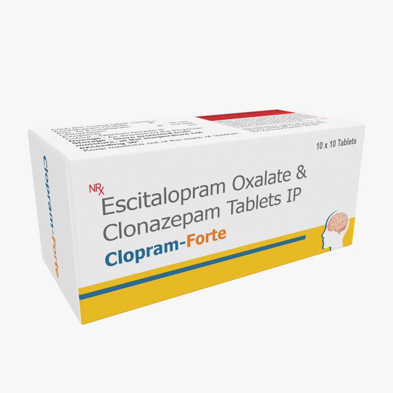 Clopram Forte Tablet – Depression, Anxiety & Neurological Support ...